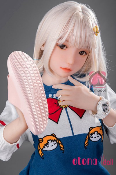 加奈子138cm E-Cup MOMOdoll白髪ロリラブドール