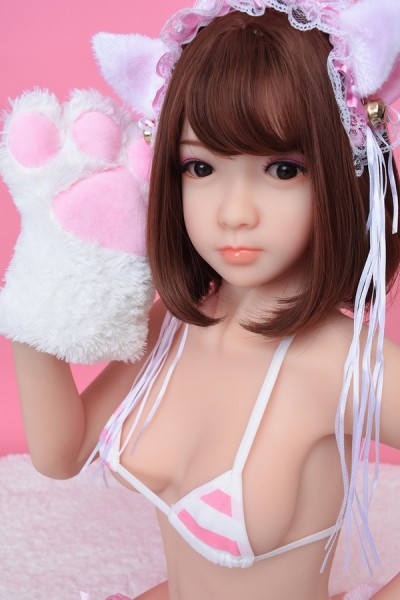 嗣永梨沙子 140cmロリドール TPEダッチワイフ AXB Doll A50 良乳ラブドール アニメ c カップ sex doll セックスドール