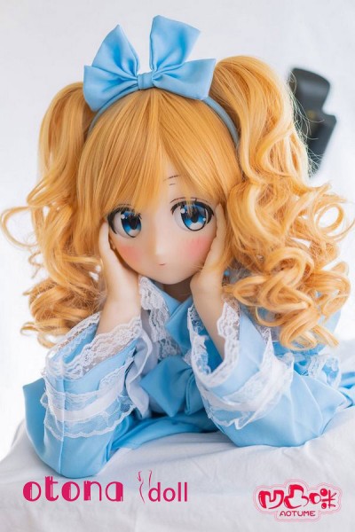 135cm Yuzuha柚葉 AA-cup Aotume Doll#24金髪アニメドール